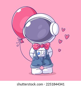 Astronaut wants to give you a balloon