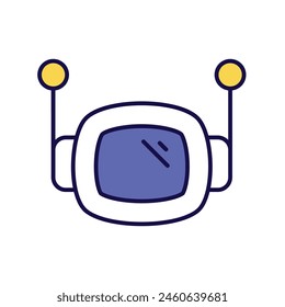astronauta con fondo blanco Vector ilustración de stock