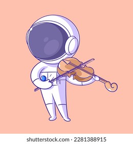 Astronauts play the violin so great