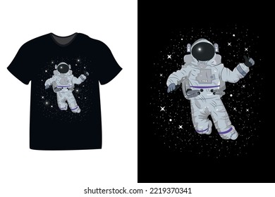 Astronauts vector art and illustration for t-shirts, mugs, bags, etc