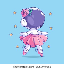 Astronauts are wearing ballet suits