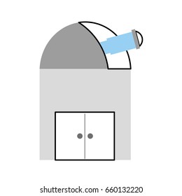 astronomical Observatory isolated icon