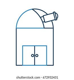astronomical Observatory isolated icon