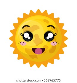 astronomical sun isolated icon