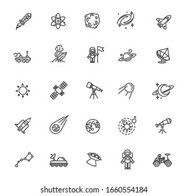 Astronomy, Astrology and Space icons