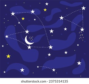 astronomy cartoon pattern cute design
