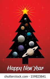 Astronomy Christmas Tree