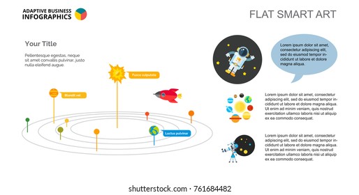 Astronomy Concept Chart Slide Template