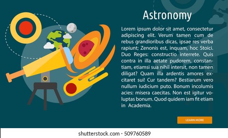 Astronomy Conceptual Banner