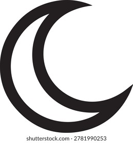 Astronomy dark grayish black bold icon