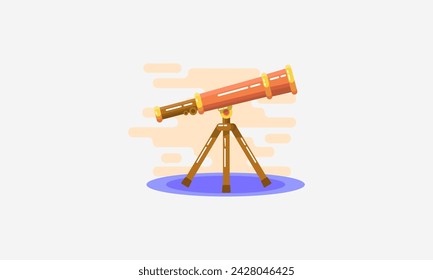 Astronomy design retro illustration vector