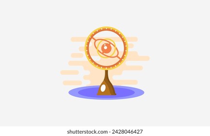 Astronomy design retro illustration vector