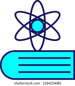 Astronomy education, illustration, vector on a white background.