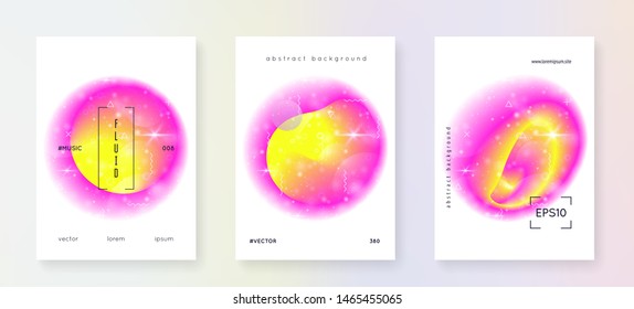 Astronomy flyer. 3d magic dreamer unicorn sparkles. Holographic gradients. Solar science banner with planet, sun, deep fluid light. Astronomy flyer with galaxy shapes and star dust.