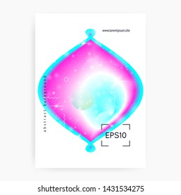Astronomy flyer. Holographic gradients. Solar, Stellar science cover with planet, sun, deep fluid light. 3d magic dreamer unicorn sparkles. Astronomy flyer with galaxy shapes and star dust.