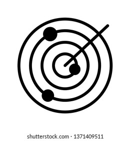 astronomy glyph icon