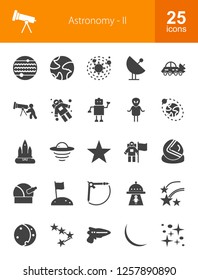 Astronomy Glyph Icons