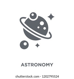 Astronomy icon. Astronomy design concept from Astronomy collection. Simple element vector illustration on white background.