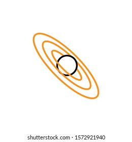 astronomy icon design template trendy