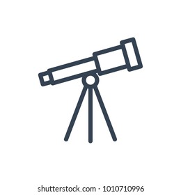 astronomy icon outline
