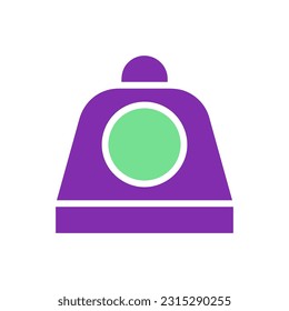 Astronomy icon solid purple green colour universe vector element and symbol perfect.