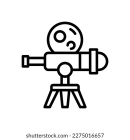 icono de astronomía para tu diseño de sitio web, logotipo, aplicación, interfaz de usuario.