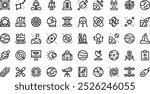 Astronomy icons . High-Quality Vector Icons Collection with Editable Stroke. Ideal for Professional and Creative Projects.