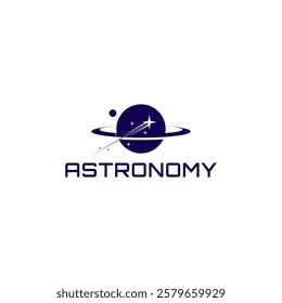 astronomy logo design template for your brand