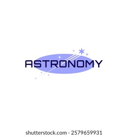 astronomy logo design template for your brand