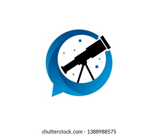 Astronomy Logo Template, Icon, Symbol