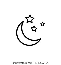 astronomy, moon icon