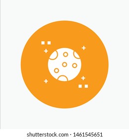 Astronomy, Moon, Space. Vector Icon Template background
