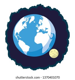 astronomy planet and moon