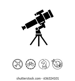 Astronomy simple icon