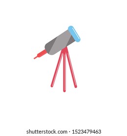 Astronomy simple vector illustration design