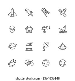Astronomy & Space Icons