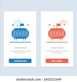 Astronomy, Space, Ufo  Blue and Red Download and Buy Now web Widget Card Template