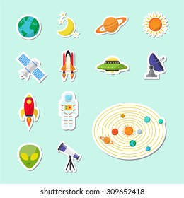 astronomy sticker icon