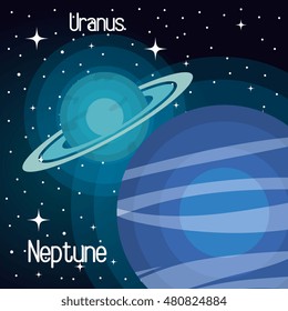 astronomy system solar planets isolated