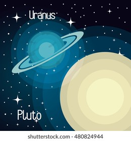 astronomy system solar planets isolated