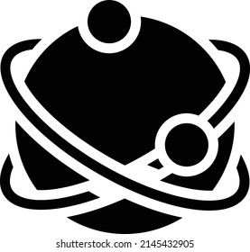 astronomy Vector illustration on a transparent background.Premium quality symbols.Glyphs vector icon for concept and graphic design.