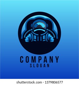 astronout logo design