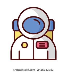 Astrounat icon vector stock illustration