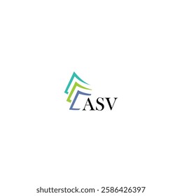 ASV letter logo design on white background. Creative  modern ASV letter logo design. Vector design.
Letters ASV, ASV logo  vector template.