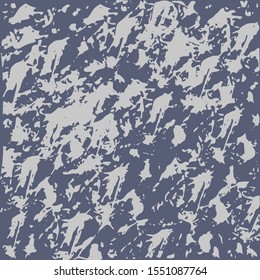 Asymmetric abstract color vector texture on a dark blue background. stamp, imitation, fragment, background, splash, blot, imitation, spray