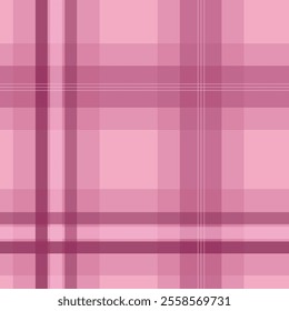 Asymmetric double line plaid pattern