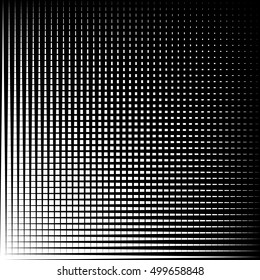 Asymmetric grid mesh pattern. irregular monochrome abstract texture