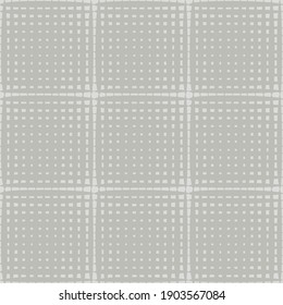 asymmetric neutral color plaid repeat design. Vector