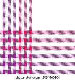 Asymmetric Plaid textured seamless pattern suitable for fashion textiles and graphics