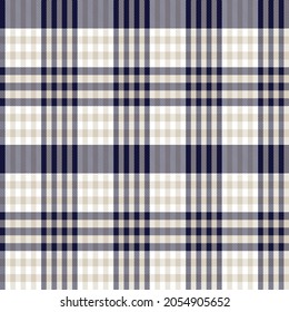Asymmetric Plaid textured seamless pattern suitable for fashion textiles and graphics